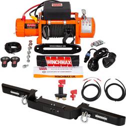 Winchmax 12V 25m x10 Armourline Rope. Defender