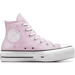 Converse Chuck Taylor All Star Lift Platform Floral W - Stardust Lilac/White/Black