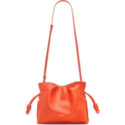 Loewe Mini Flamenco Clutch in Nappa Calfskin - Vivid Orange