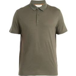 Icebreaker Merino Tech Lite III S/S Polo Merino shirt S, olive
