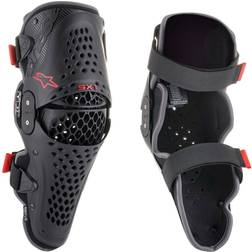 Alpinestars Polvisuojat SX-1 V2 - Musta Punainen