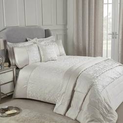 Emma Barclay Eden Embellished Jacquard Bedspread Beige (240x220cm)