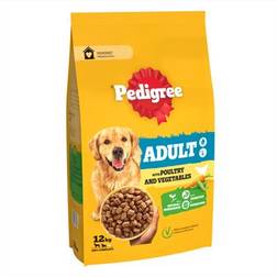 Pedigree Tørfoder Med Fjerkræ Og Grøntsager