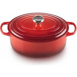 Le Creuset Cerise Signature Cast Iron Oval 4.7 L