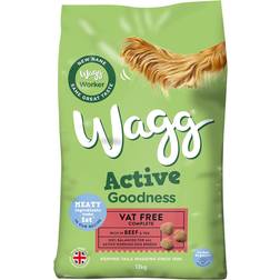 Wagg Active Goodness Dog Food with Beef & Veg 12kg