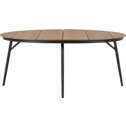 Envy Rundt havebord teak/sort