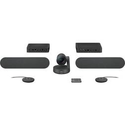 Logitech Rally Plus Videokonferenspaket Svart
