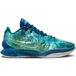 NIKE LeBron XXI Abalone M - Industrial Blue/Photon Dust/Emerald Rise/Metallic Silver