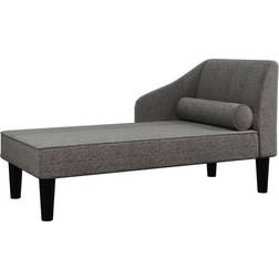 vidaXL Chaise Dark Gray Sofa 120cm 1-Sitzer