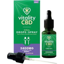 Vitality CBD Oral Spray 2400mg With MCT Oil 30ml 1 pcs