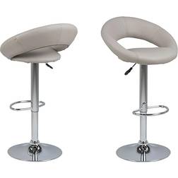 AC Design Furniture Plump Taupe Bar Stool 100cm