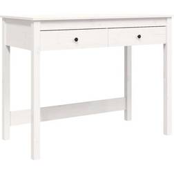 vidaXL 824644 White Skrivbord 50x100cm