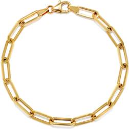 Samsclub Small Link Paperclip Bracelet - Gold