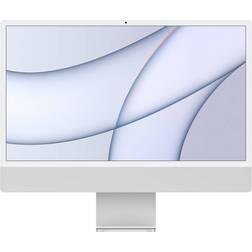 Apple iMac, 24-inch, M1 Chip, Built for Apple Intelligence, 8-Core CPU, 8-Core GPU, 8GB Unified Memory, 512GB SSD Storage
