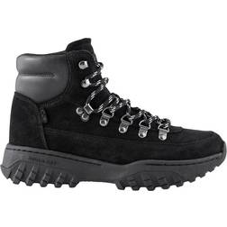 Woden Iris Track Suede - Black