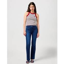 Wrangler dam flare jeans, Mörk tvätt, x 34L