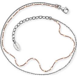 Engelsrufer Angel Whisperer Twin Bicoloured Anklet ERF-LILTWIN-BICOR Two Colour