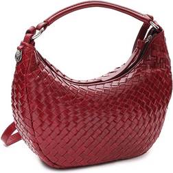 Adax Salerno Shoulder Bag Marlin - Amaretto