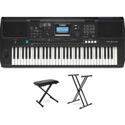 Yamaha Psr-E473 High-Level Portable Keyboard Package Essentials Package