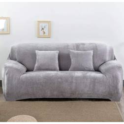 Thick Loose Sofa Cover Grey, Silver (116x106cm)