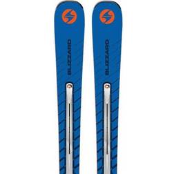 Blizzard Quattro RS 76+X Cell 14 Demo Alpine Skis - Blue/Black/Anthracite