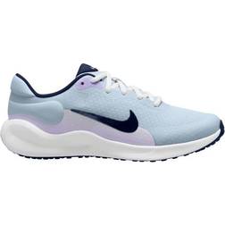 Nike Revolution 7 GS - Football Grey/Lilac/Midnight Navy