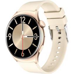 MTP Products QX10 Smart Watch Beige Guld