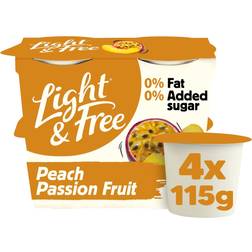 Danone Peach Passion Fruit Greek Style Yogurt 115g 4pcs
