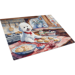 Caroline's Treasures Bichon Frise Christmas Cookies Chopping Board 38.1cm