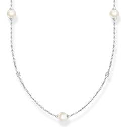 Thomas Sabo Necklace - Silver/Pearls/Transparent