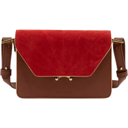 Sticky Lemon Sis Club Crossbody Bag - Faded Burg/Poppy Red