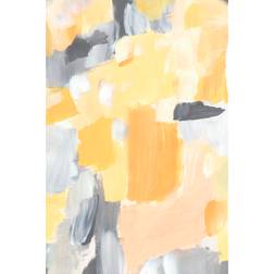 Ivy Bronx Citrus and Salt I Yellow/Grey Wall Decor 20x30cm