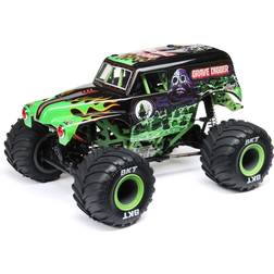 Losi 1/18 Mini LMT 4X4 Brushed Monster Truck RTR, Grave Digger