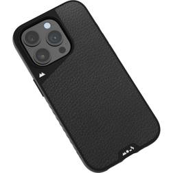 Mous for iPhone 15 Pro Max Case MagSafe Compatible Limitless 5.0 Black Leather Protective iPhone 15 Pro Max Case Shockproof Phone Cover