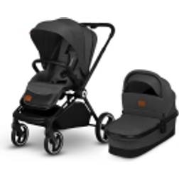 Lionelo Mika 2-i-1 Barnvagn Baby Badkar Buggy Regnskydd Axelrem