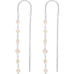 ByBiehl Scarlett Earrings - Silver/Pearls