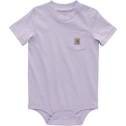 Carhartt Infant Short Sleeve Pocket Bodysuit - Lavender