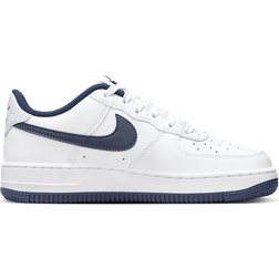 NIKE Air Force 1 LV8 2 GS - White/Football Grey/Midnight Navy