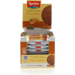 Loacker Tortina Peanut Butter Crispy Waffles 21g 24Pack