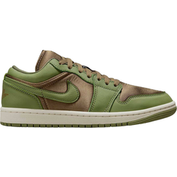 Nike Air Jordan 1 Low SE W - Brown Kelp/Sail/Sky J Light Olive