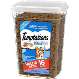 Temptations MixUps Surfers' Delight Flavor Soft & Crunchy Cat Treats 0.5kg
