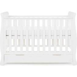 OBaby Stamford Mini Sleigh Cot Bed 26x53.1"