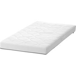 IKEA JÄTTETRÖTT Pocketresårmadrass för spjälsäng, vit, 60x120x11