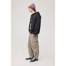 H&M Men Beige Regular Fit Cargo trousers