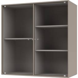 Montana Furniture Ripple Truffle Vitrinskåp 69.6x69.6cm