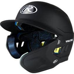 Rawlings 2022 MACH 1-Tone Matte Baseball Helmet w/LHB ADJEXT, Junior, Matte Black