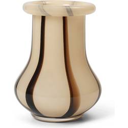 ferm LIVING Riban Cream Vas 15cm