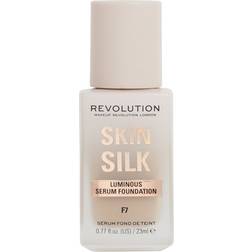 Makeup Revolution Silk Serum Foundation 23ml Various Shades F7