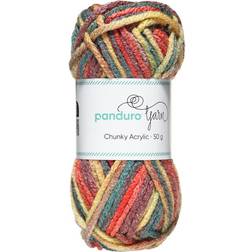 Panduro Garn Chunky Acrylic 50g dusty autumn multi