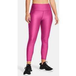 Under Armour No-Slip Waistband Ankle Leggings - Rosa/Nero